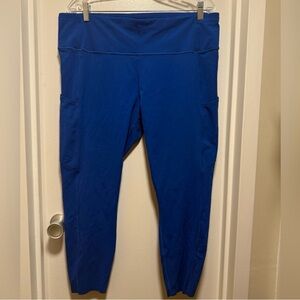 lululemon athletica Royal Blue Leggings with Side Pockets